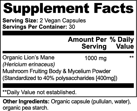 FUNGTIONAL Lion's Mane Capsules
