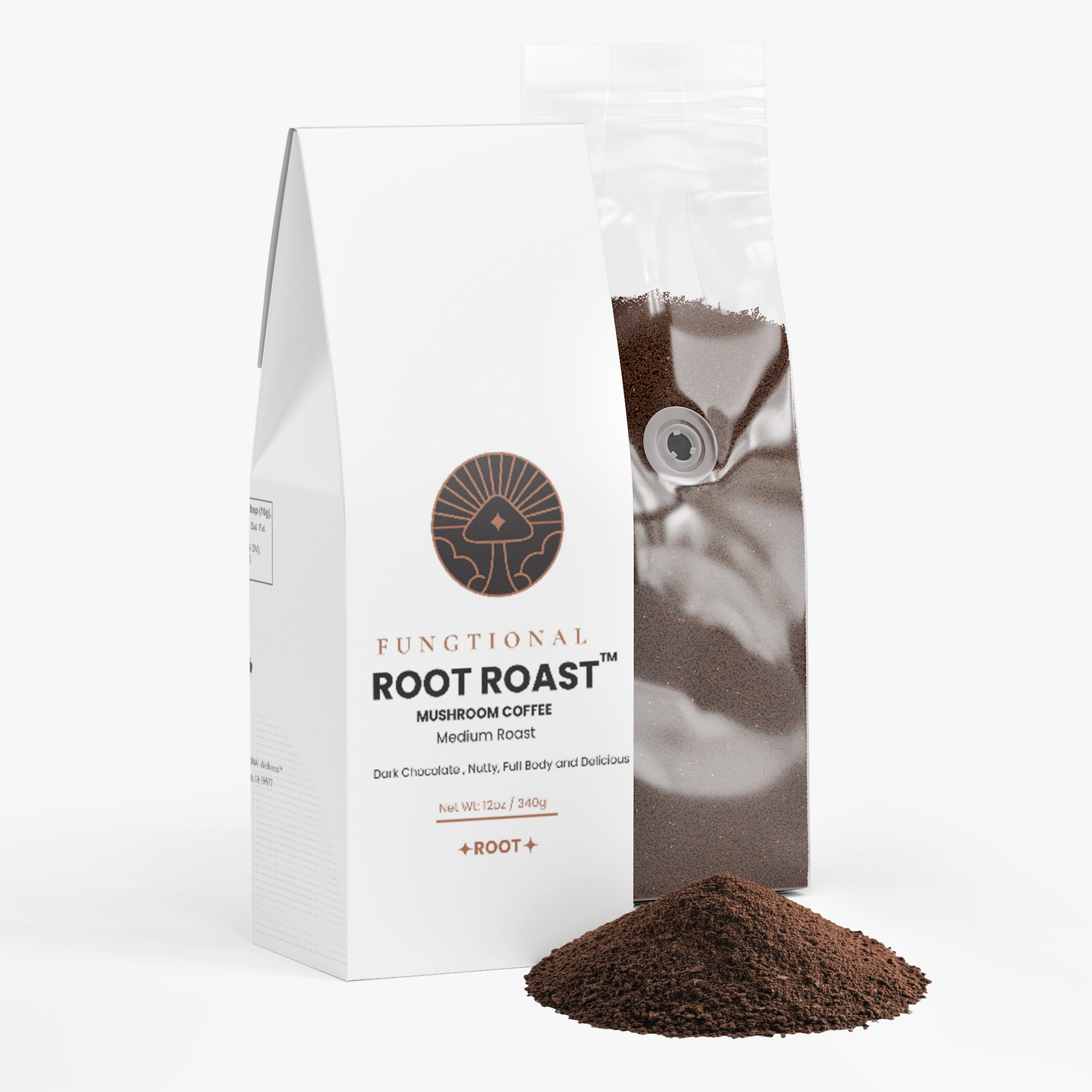 FUNGTIONAL ROOT ROAST  Mushroom Coffee (Medium Roast)