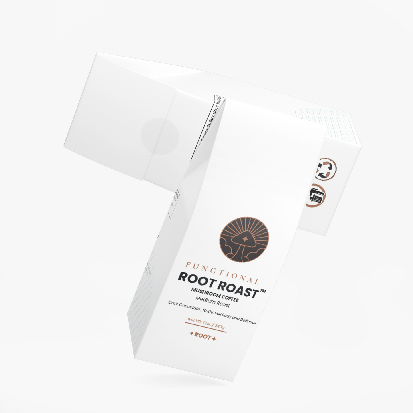 FUNGTIONAL ROOT ROAST  Mushroom Coffee (Medium Roast)